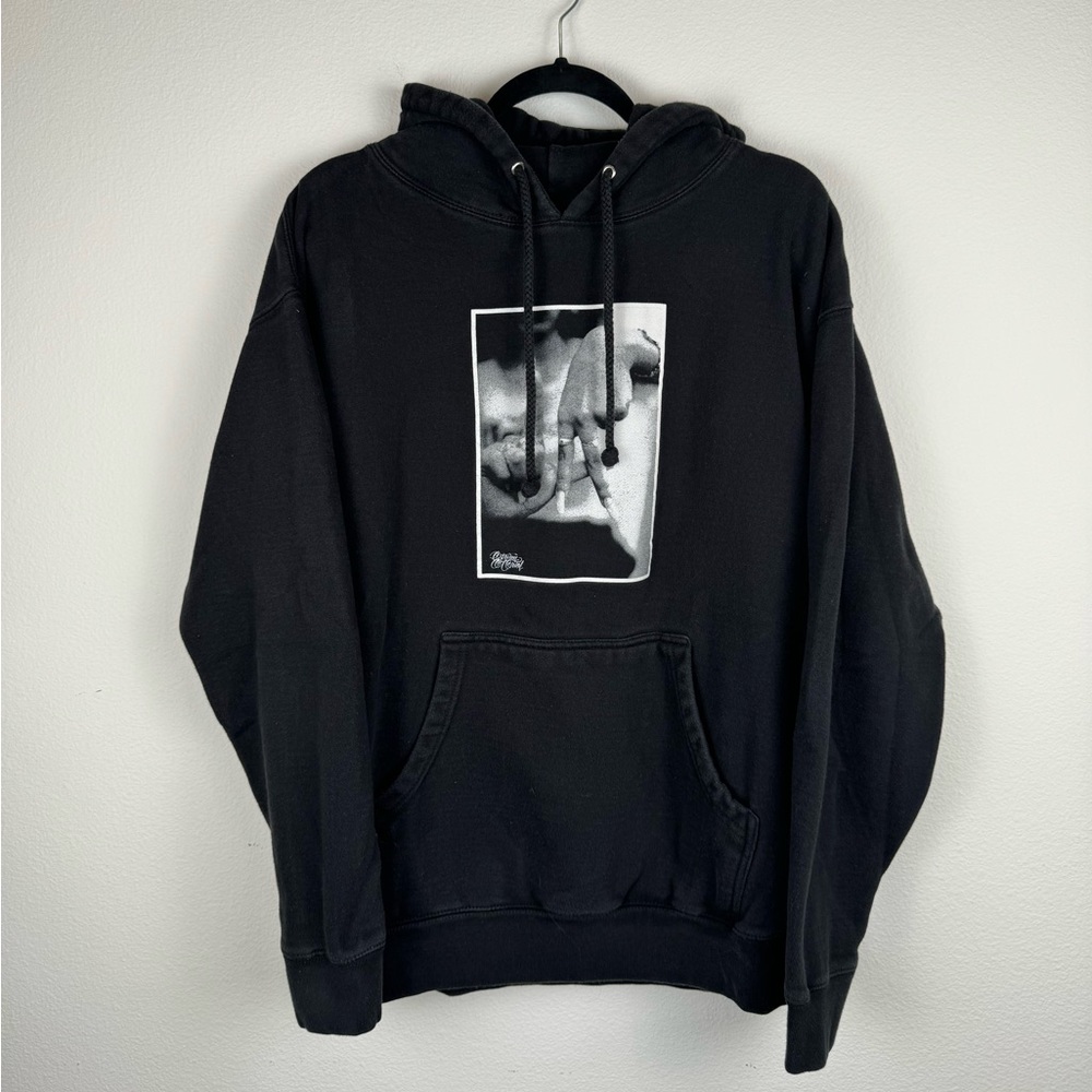 Estevan Oriol The Original LA Hands Pullover Hoodie Large